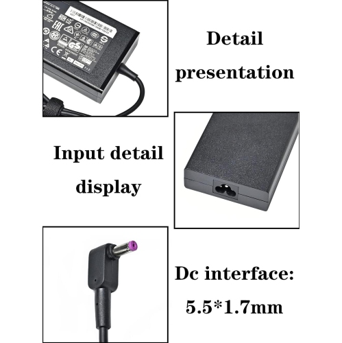 Original 135W Charger for Acer Nitro 5 Predator Helios 300 - AN515-41 AN515-51 AN515-54 A515-53 Aspire 7 5 VN7-792G-59CL PA-1131-16 AK.135AP.020