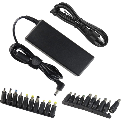 DOLAER  90W Universal Portable Laptop Charger Ac Power Adapter 18-20V w Multi Tips for HP Lenovo Dell Asus Acer Samsung Toshiba Sony Notebook