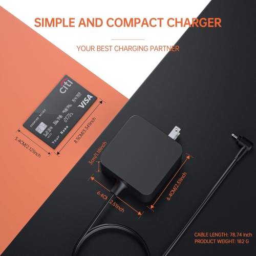 45W 33W Laptop Charger for ASUS x512j x512ja x512f x512d x512da x515 x515ja x515m x540u x541 x541u x509j x510u x510qa x510ua x553m ux430 ux430u