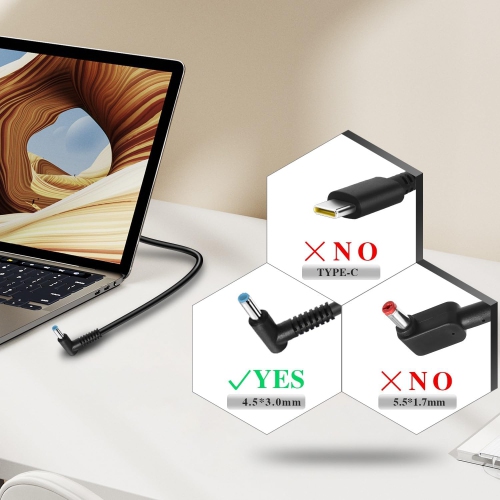 45W Watt Ac Adapter Laptop Charger for HP Stream 11 13 14, Hp Spectre X360 HP Pavilion TouchSmart X2 11 13 15, Elitebook Folio 1040 G1, HP 15
