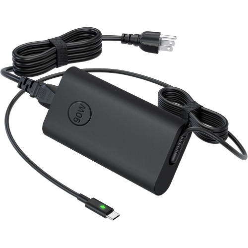 DOLAER  90W USB C Laptop Charger for Dell, Type C Power Cord Replacement Adapter Dell Latitude 7300 5420 3400 5289 5300 7420 5400 Xps 15 13 12