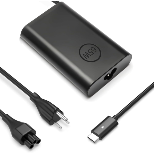 DOLAER  65W 45W USB-C Power Adapter, Charger for Dell Laptop Charger, Compatible w Dell Latitude 7275 7370 5420 5285 5290 5520 Xps 13 9250 9360 9365