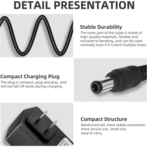 9 V – Adaptateur d'alimentation pour pédale de guitare ME-25 ME-50 B ME-70 ME-80 BR-80 BR-600 DB-88 GT-1 GT-10 GT-100 DS-1 RC-1 RC-3;