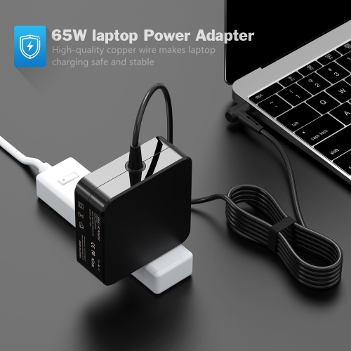 65W Laptop Charger for Lenovo IdeaPad 1 3 5, Flex 4 5 6 1470 1480 1570 1580, IdeaPad 110 110s 310 320 330 330s 520 530s 710s S145 S340 Adapter; Yoga