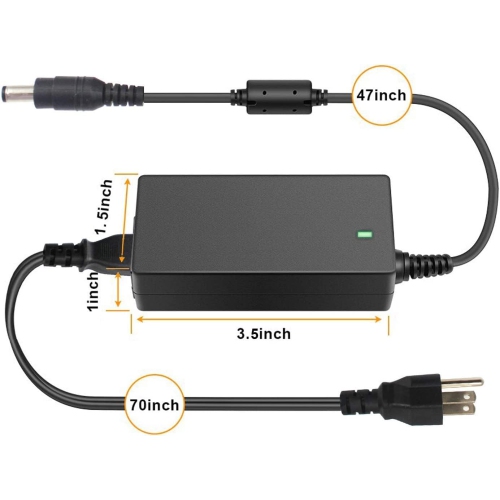 65W AC Adapter for Dell Inspiron 15, Inspiron 15 (3521), Inspiron 15 (3537), Inspiron 15R (5520), Inspiron 15R (5521), Inspiron 15R (7520), Inspiron