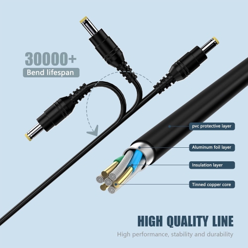 19V 3.42A 65W Laptop Charger Adapter for Acer Aspire E15 E1-532-2635 E1-571 E1-531 E3 E5 E5-511 E5-571 E5-573 E5-573G E5-575 E5-576G E5-575G E5-521