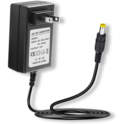 DOLAER  14V Dc Power Supply Adapter Fit for Samsung Monitor S22E310H S22B300B S22B300H S27E390H S24E390Hl.e S27E360H S20B300B S20B350H S23B300B