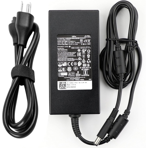 180W AC Adapter Fit for Dell Precision 7510 7520 7530 7540 7550 Laptop Charger 180 Watt Dell Power Supply Cord