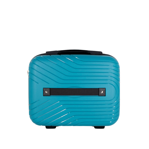 Cavalinho Colorful Hardside Toiletry 15'' Tote - Ocean Blue