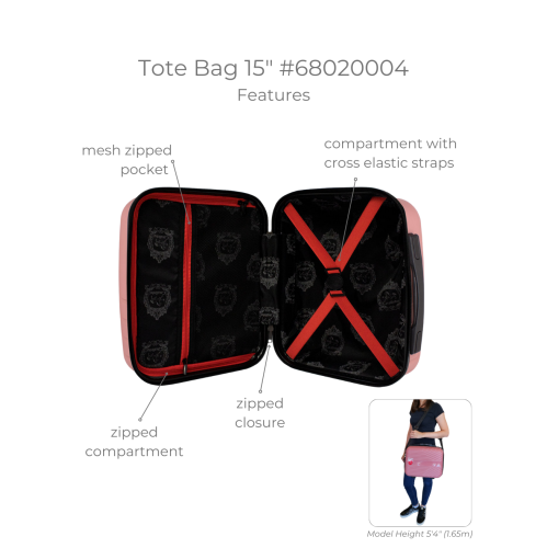 Cavalinho Colorful Hardside Toiletry 15'' Tote - Ocean Blue