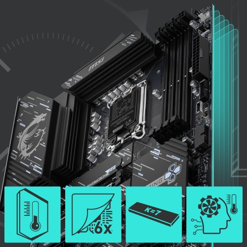 Carte mère de jeu Wi-Fi Z890 Gaming Plus de MSI