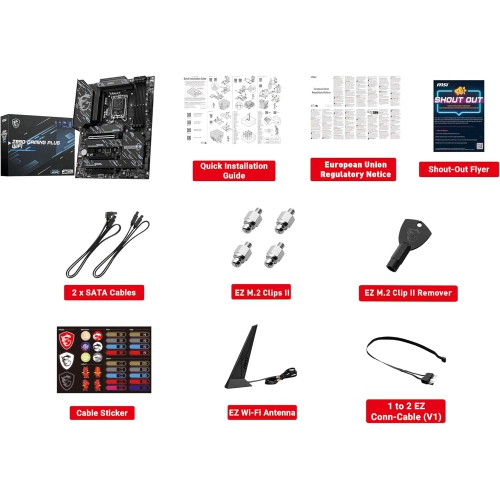 Carte mère de jeu Wi-Fi Z890 Gaming Plus de MSI