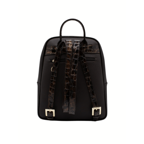 Cavalinho Craft Backpack - Color Brown - Leather & Canvas