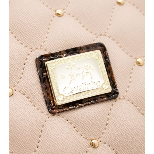 Cavalinho Craft Backpack - Color Brown - Leather & Canvas