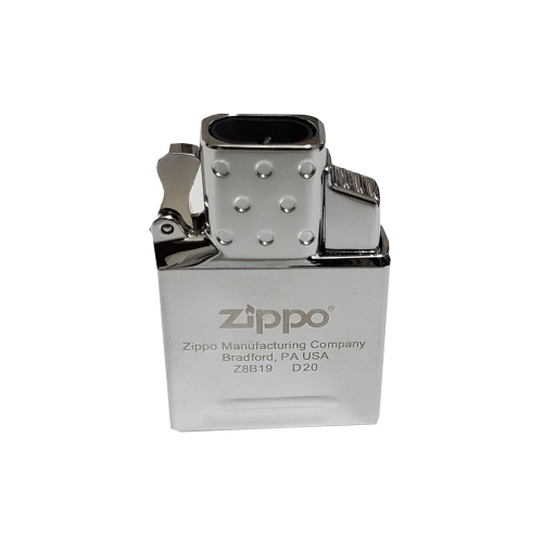 Zippo Double Torch Lighter Insert Plus Six Bonus Flints and a Microfiber Cleaning Cloth