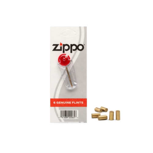 Zippo Yellow Flame Lighter Insert Plus Six Bonus Flints and a Microfiber Cleaning Cloth