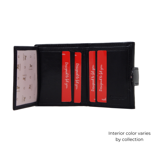 Cavalinho Gentleman Mini Leather Wallet - Brown - RFID Protected