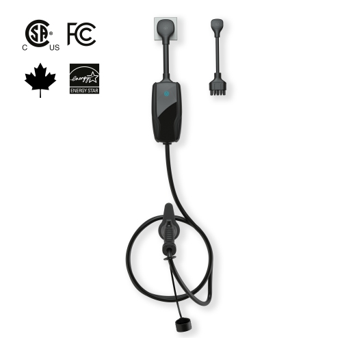 Pion Power Flex-AC 40A Level 2 Portable Smart Electric Vehicle EV Charger NEMA 14-50P and NEMA 5-15P and Tesla compatible- Black by PION POWER - Open Box condition - Image 2