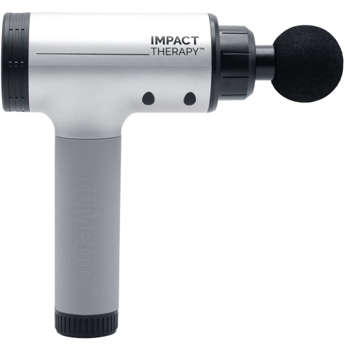 Open Box - truRelief Impact Therapy Device V2, 4 Massage Speeds, 5 Interchangeable Massage Heads, Cordless & Rechargeable