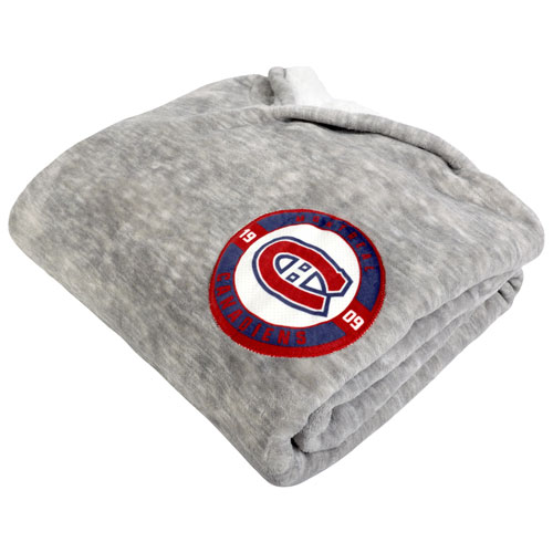 Jeté à capuchon Jour de match de la LNH - 31,5 x 44 po - Canadiens de Montréal