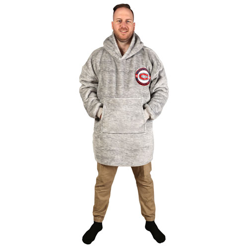 Jeté à capuchon Jour de match de la LNH - 31,5 x 44 po - Canadiens de Montréal