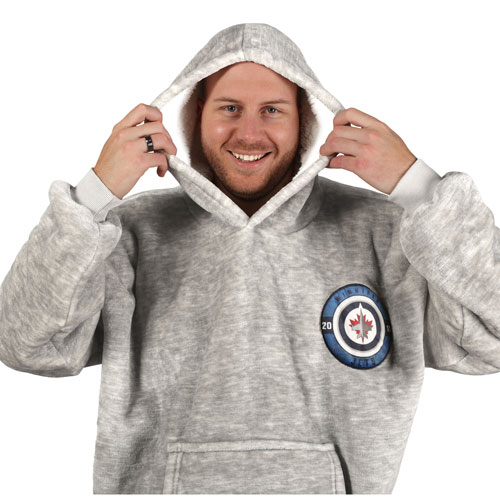 NHL Game Time Hooded Blanket - 31.5" x 44" - Winnipeg Jets