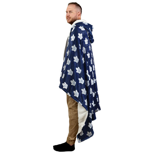 NHL Hooded Throw Blanket - 50" x 70" - Toronto Maple Leafs