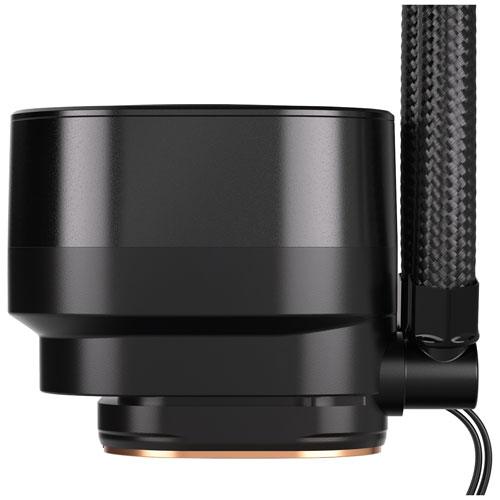 Système de refroidissement liquide pour processeur Nautilus 240 RS ARGB 120 mm de Corsair - Noir