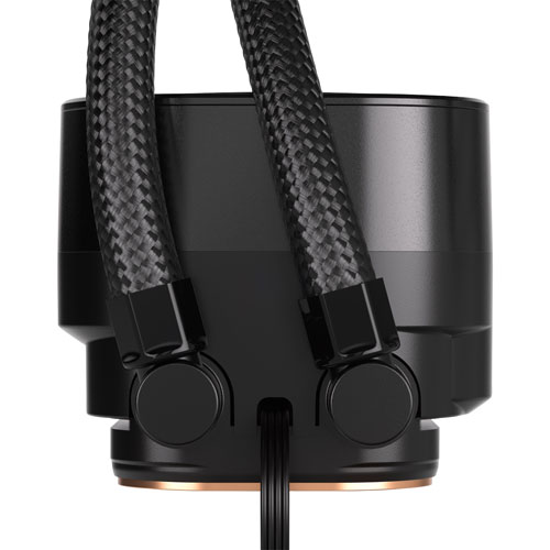 Système de refroidissement liquide pour processeur Nautilus 240 RS ARGB 120 mm de Corsair - Noir