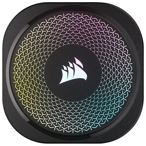 Système de refroidissement liquide pour processeur Nautilus 240 RS ARGB 120 mm de Corsair - Noir