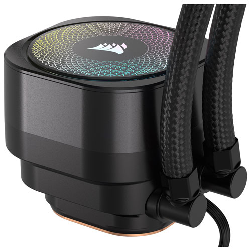 Système de refroidissement liquide pour processeur Nautilus 240 RS ARGB 120 mm de Corsair - Noir