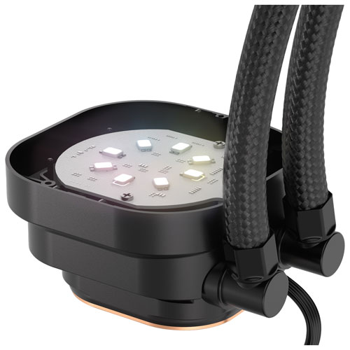 Système de refroidissement liquide pour processeur Nautilus 240 RS ARGB 120 mm de Corsair - Noir