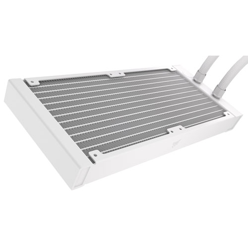 Système de refroidissement liquide pour processeur Nautilus 240 RS ARGB 120 mm de Corsair - Blanc