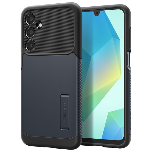 Spigen Slim Armor Fitted Hard Shell Case for Galaxy A16 5G - Metal Slate