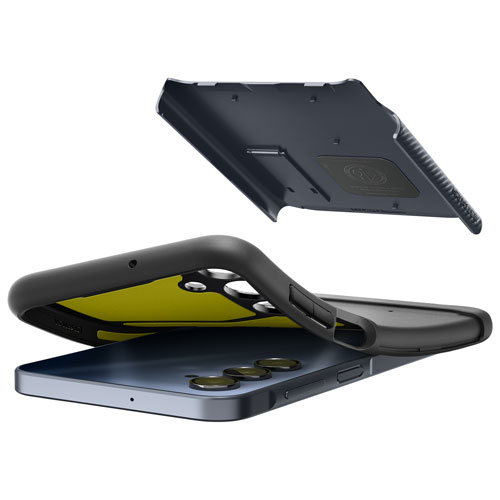 Spigen Slim Armor Fitted Hard Shell Case for Galaxy A16 5G - Metal Slate