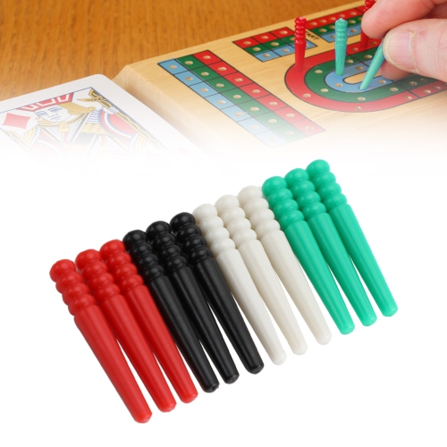 TOPTENG 12 Pcs Cribbage Pegs Fit 1/8 3/16 1/4 Holes Cribbage Pegs Traditional Board Game