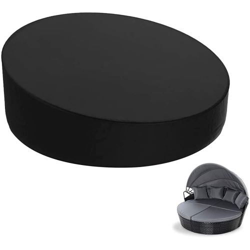 TOPTENG Waterproof Heavy Outdoor Sofa Chair Furniture Cover Day Bed Garden Patio Round