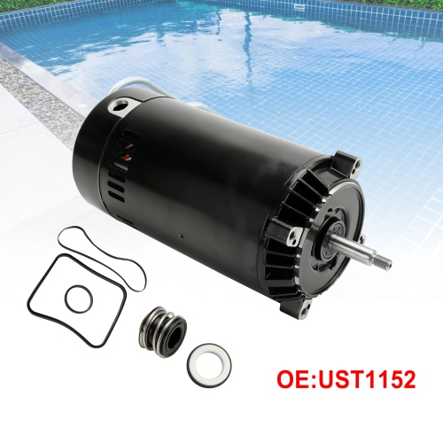 TOPTENG Pool Pump 1.5 HP UST1152 Pool Pump Replacemen Motor For HAYWARD SUPER PUMP