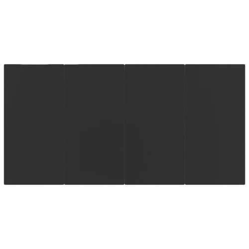 vidaXL 7 Piece Garden Dining Set with Cushions Beige and Black