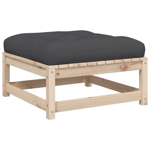 vidaXL 7 Piece Garden Sofa Set with Cushions Solid Wood Pine