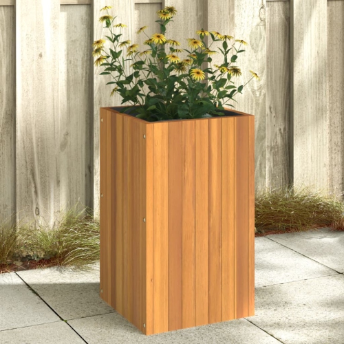 VIDAXL  Garden Planter 35X35X60 Cm Solid Wood Acacia