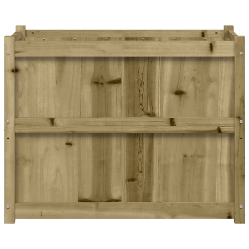 vidaXL Garden Planter 90x50x70 cm Impregnated Wood Pine
