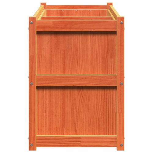 VidaXL – Cire de jardin brun 150 x 50, 70 cm, pin massif