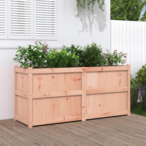 Jardinière de jardin vidaXL 150 x 50 de 70 cm en bois massif Douglas