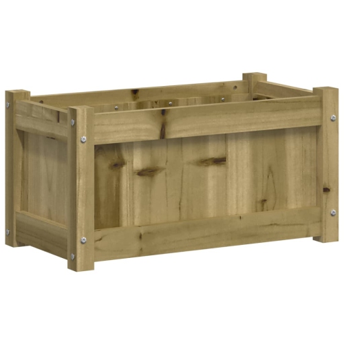 vidaXL Garden Planter 60x31x31 cm Impregnated Wood Pine