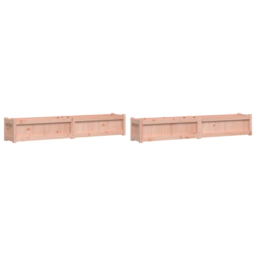 VIDAXL  Garden Planters 2 PCs Solid Wood Douglas