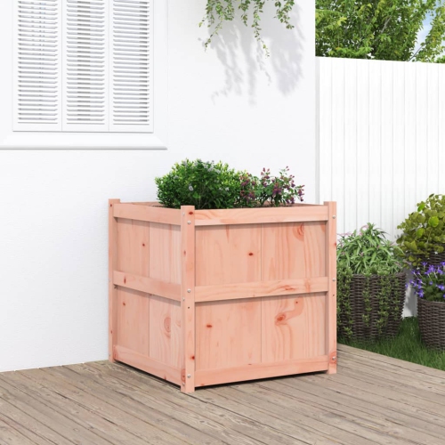 vidaXL Garden Planter 70x70x70 cm Solid Wood Douglas