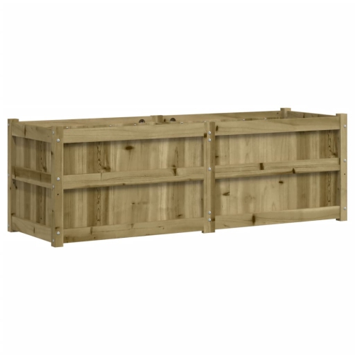 VIDAXL  Garden Planter 150X50X50 Cm Impregnated Wood Pine