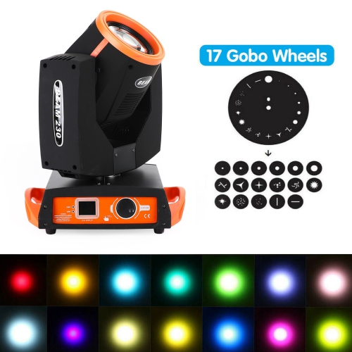 Leurre TOPTENG 230&nbsp;W 7R, tête mobile, Gobo, Sharpy Light, 8 Prism, Strobe, 16 canaux, Party US, 1 PC
