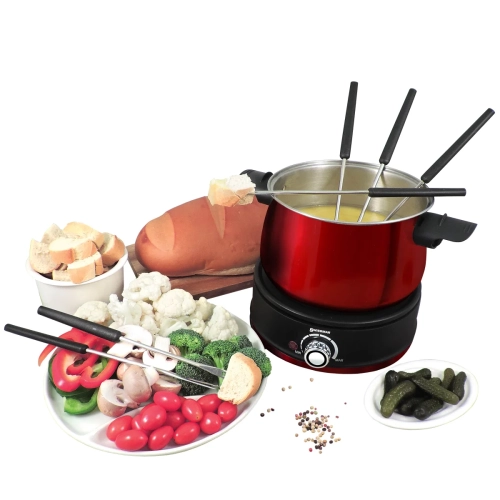 SWISSMAR  Arolla 10 Piece Electric Fondue Set